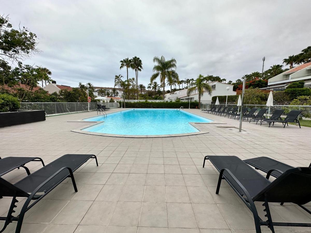 Casa Con Terraza Y Piscina En Pasito Blanco, Cerca De Maspalomas Exterior foto
